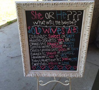 Shabby Chic Chalkboard