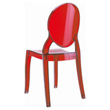Kids Red Ghost Chair