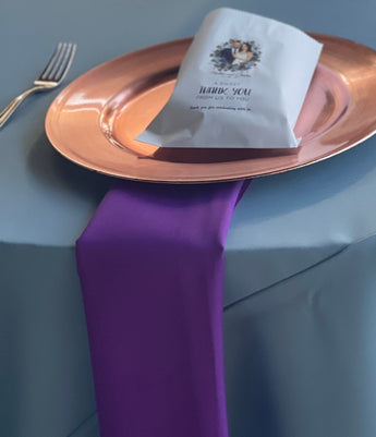 Purple Poly Napkin
