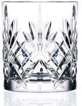 9oz Crystal Melodia Double Old Fashioned Glass