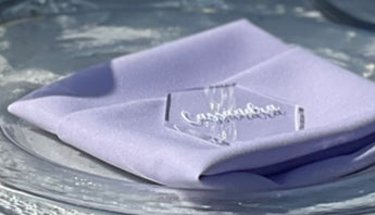 Lilac Polyester Napkin