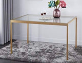 Gold Glass Sweetheart Table