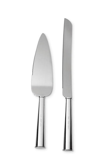 Kate Spade Silver Mr. & Mrs. Cake Cutting Set