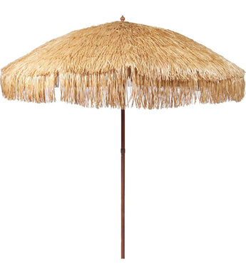 6.5' Patio Tiki Umbrella with Tilt