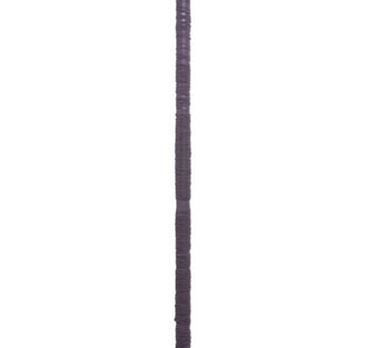 Black Scrunch Pole Covering