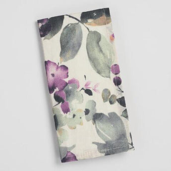 Lavender Watercolor Floral Napkins