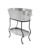 Stainless Steel Beverage Tub With Stand