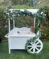 White Dessert Cart