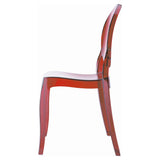 Kids Red Ghost Chair