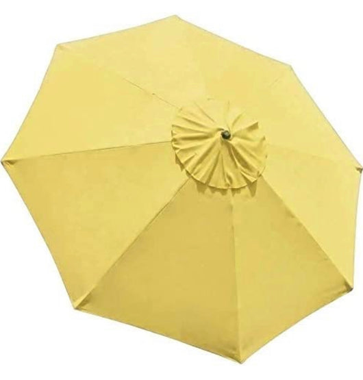 Yellow 9' Market Umbrella