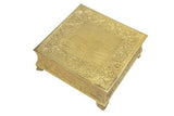 22” Gold Square Cake Stand
