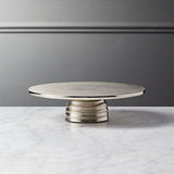 Hive 8.5” Silver Cake Stand