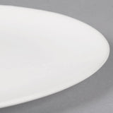 Matte Wave 6 1/4" White Bread and Butter Stoneware Plate