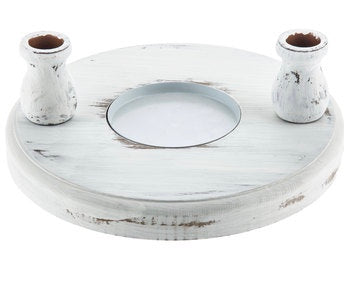 Shabby Chic Unity Candle Stand