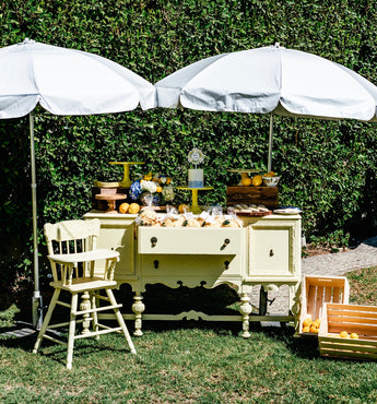 Yellow Vintage High Chair