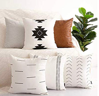 18” x 18” Assorted Boho Pillows