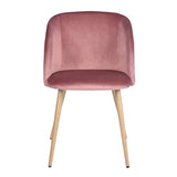 Blush Velvet Accent Chairs