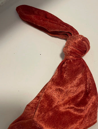 Terracotta Velvet Napkin