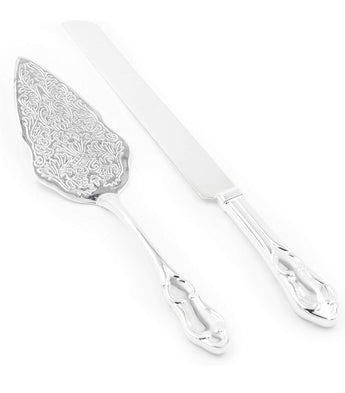 Elegance Silver Cake Cutting Set