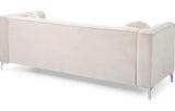 Modern Ivory Shell Sofa
