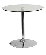 31.5” Glass Bistro Table
