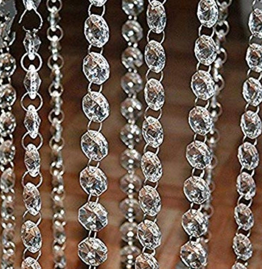 Crystal Clear Acrylic Hanging Beads – 3 Little Birds Event Planning