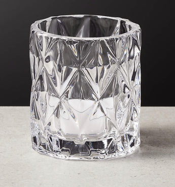 Betty Clear Tea Light Candle Holder